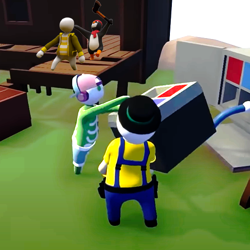 human fall flat prison Game