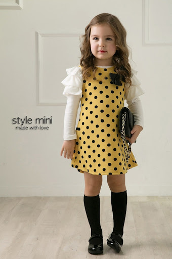 Title 2, Girls Polka Dot Princess Dress Ideal for Parti...