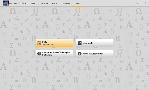 Concise Oxford English & Thes Screenshots 3
