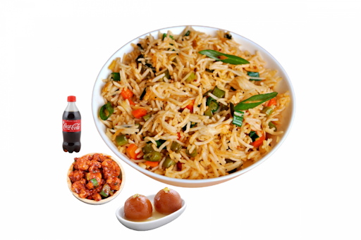 Schezwan Veg Fried Rice Meal