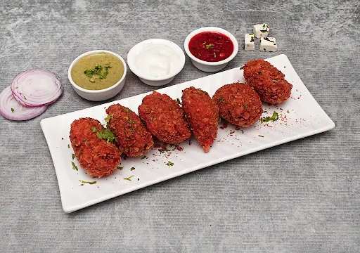 Veg Tandoori Momos [Big, 6 Pieces]