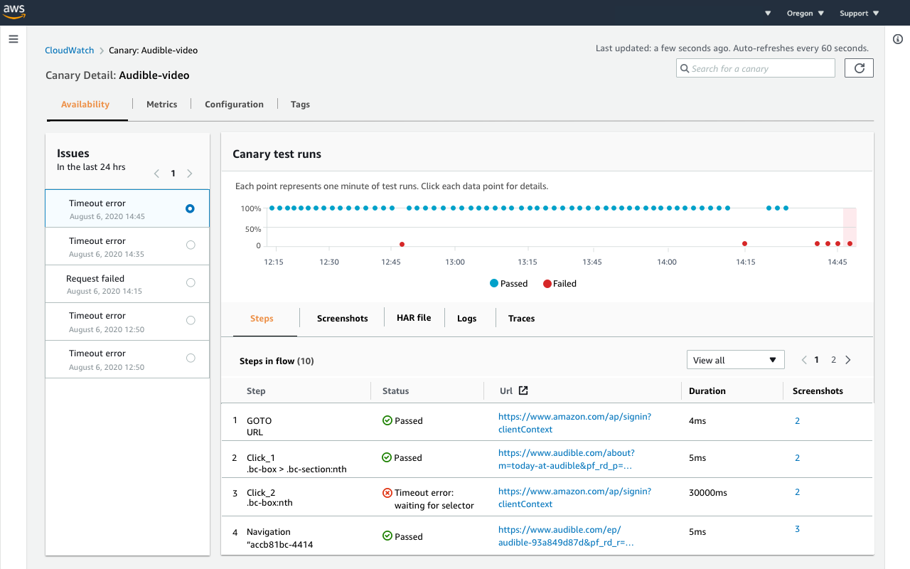 CloudWatch Synthetics Recorder Preview image 6