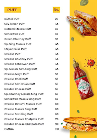 Snack Point menu 2