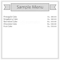 Ekta Bakery menu 1