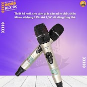 Bộ Đầu Thu Karaoke Kèm Micro Không Dây Kaw K - 9000 Chống Hú Tốt Chất Lượng Cho Âm Thanh Tuyệt Hảo