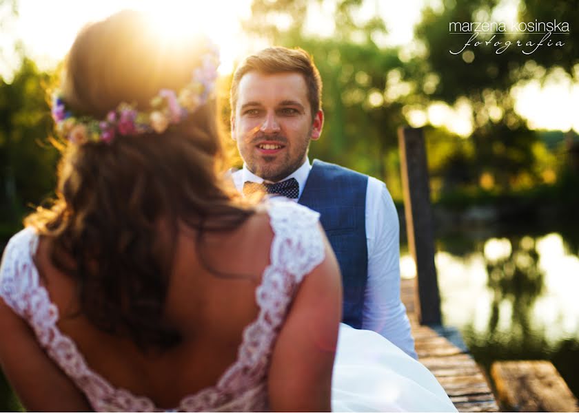 Hochzeitsfotograf Marzena Kosińska (marzenakosinska). Foto vom 25. Februar 2020