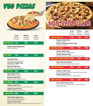 Indinos Pizza menu 1