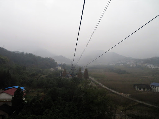 Cable Car Ride to Tianmen Mountain China 2016