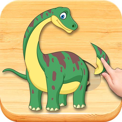 Funny Dinosaurs Kids Puzzles, full game.