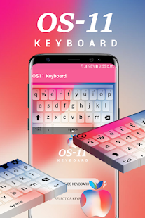 Free Phone X keyboard theme 2020 : OS keyboard new - náhled