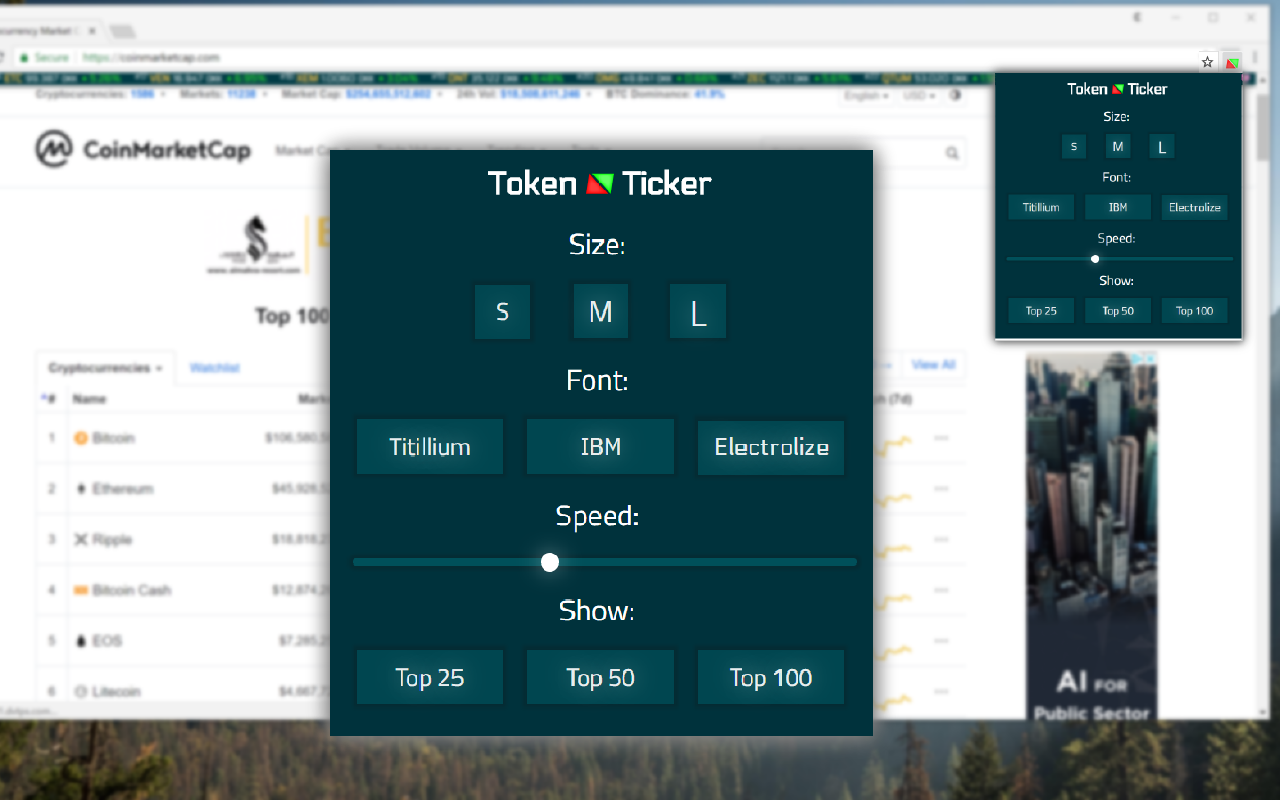 Token Ticker Preview image 4