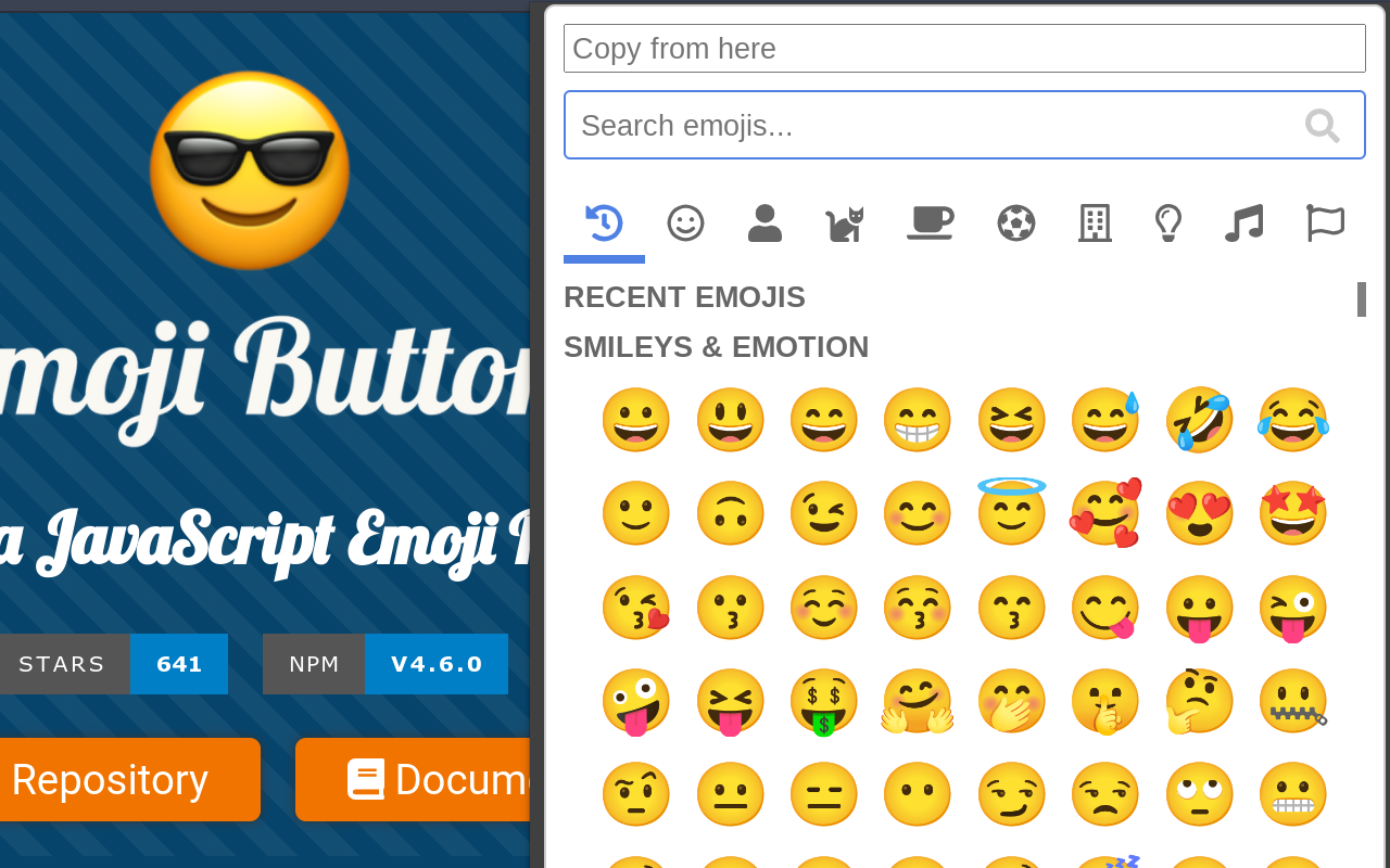 Emoji Button Chrome Preview image 0