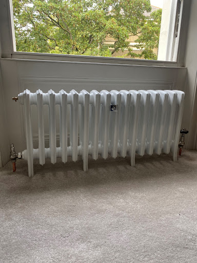 Cast iron radiator install 