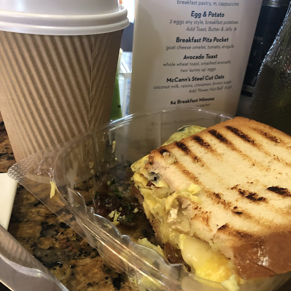 Gluten-Free Sandwiches at Saquella Cafe