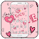 Doodle Pink Love Theme Wallpaper icon