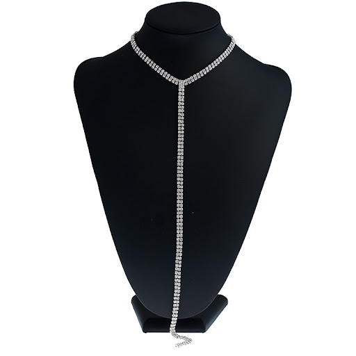 Title 6, Body chain Tide Fan com diamantes completos