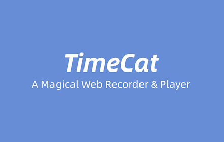TimeCat Chrome Preview image 0