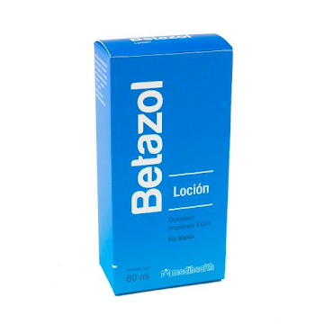 Betazol Clobetazol Propionato 0.05% Megalabs Loción Frasco x 60 ml  