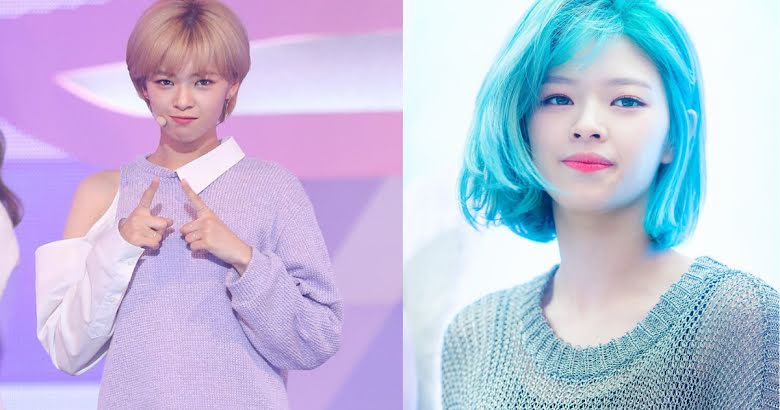Jeongyeon's Blue Hair Evolution - wide 8