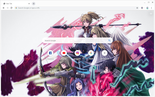 The Rising of the Shield Hero New Tab