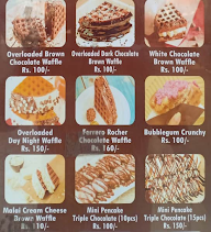 The Waffle House King menu 2