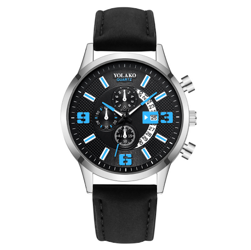 Title 1, Fashion Big Digital Calendar Mens Watch. Displ...