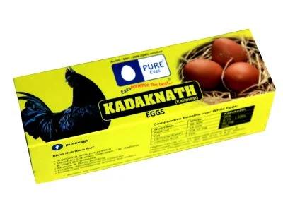 Star Kadaknath Eggs Pack Of 3