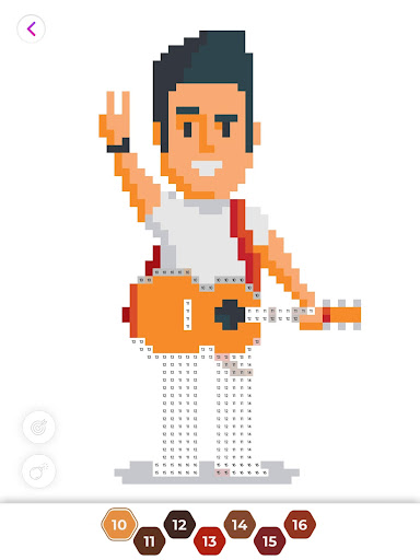 Pixel Paint Color by Number Free Coloring Book