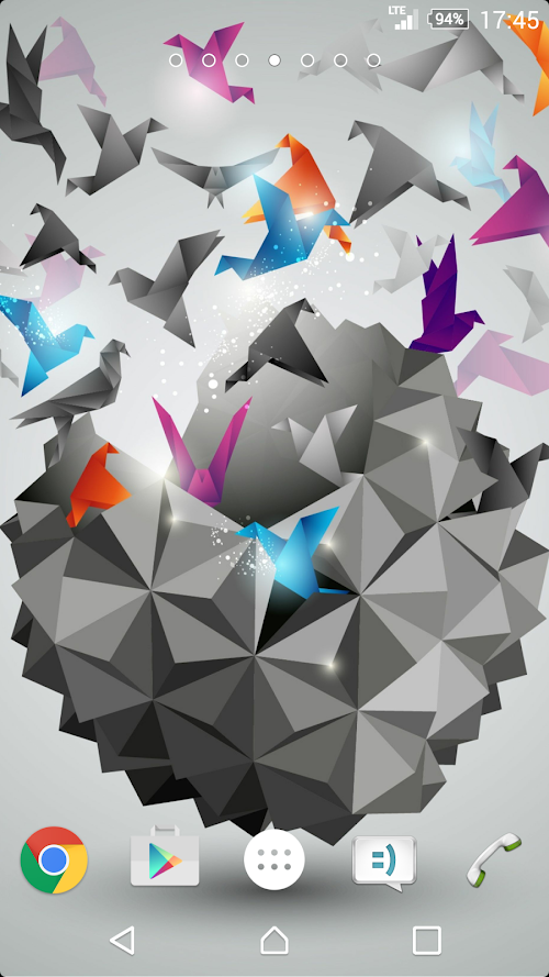 Android application 3D Wallpapers 4k screenshort