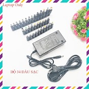 Sạc Laptop Đa Năng 34 Đầu Sạc, 8 Đầu Sạc Khác Nhau Cho Tất Cả Các Loại Laptop 12V - 24V Loại Tốt