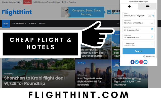 Cheap Flight & Hotel - FlightHint