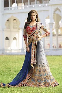Hot Beautiful Girls Saree - náhled