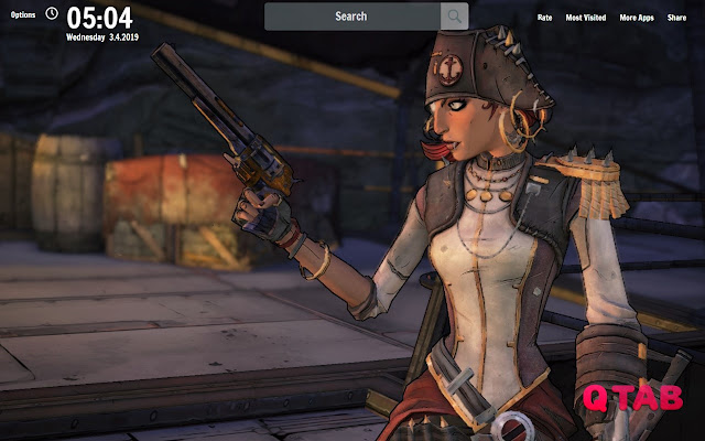 Borderlands New Tab Borderlands Wallpapers