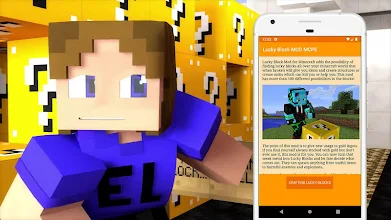 Lucky Block Addon For Mcpe Apps On Google Play