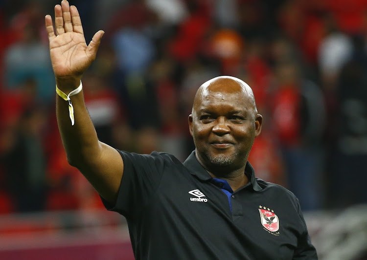 Al Ahly coach Pitso Mosimane eyes his fourth Caf Champions League title, and his third with Al Ahly.