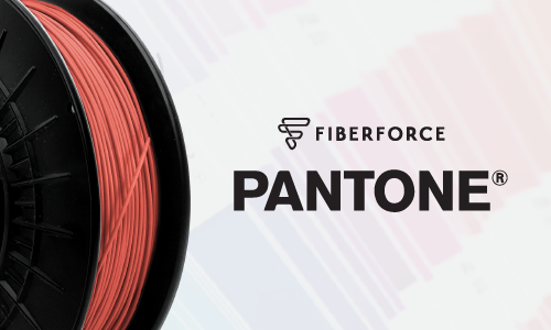 Pantone® PLA 1.75 mm : 2365 C Rose - FiberForce 750g — Filimprimante3D