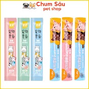 Súp Thưởng Cho Mèo Shizuka, Cat Food Bổ Sung Dinh Dưỡng Giá Rẻ Thanh 15G