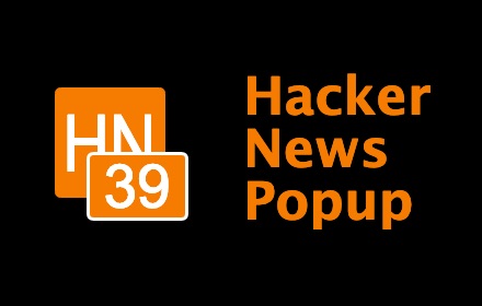 Hacker News Popup small promo image