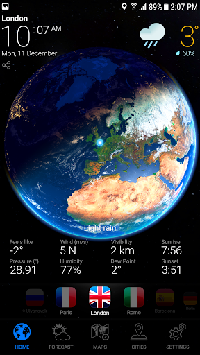 Screenshot WEATHER NOW