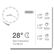 Clock Weather Small Clock 2.9.3_release Icon