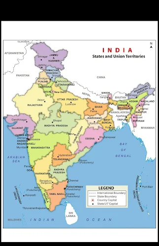 India Map ( Offline ) - Latest Version For Android - Download Apk