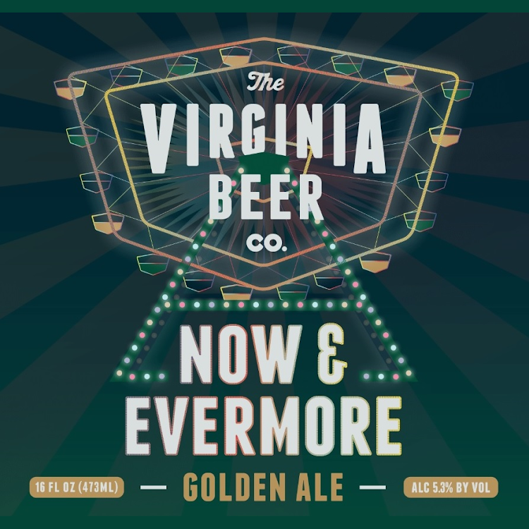 Logo of Virginia Beer Co. Now & Evermore