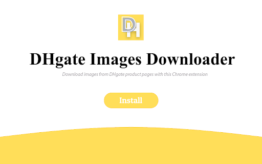 DHgate images downloader