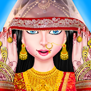 Indian Wedding Girl Fashion Salon  Icon