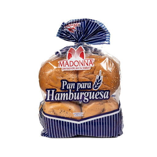 Pan Madonna Hamburguesa 600Gr  