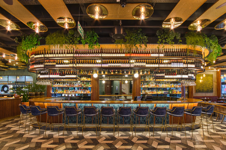 Proud Mary, the restaurant, is styled on a New York speakeasy, with its impressive bar forming the centrepiece.