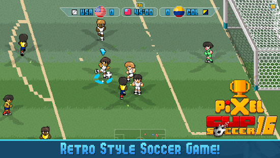 Pixel Cup Soccer 16 Screenshot