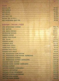 Om Sai Restaurant And Bar menu 5