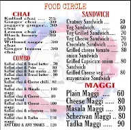 Food Circle menu 1