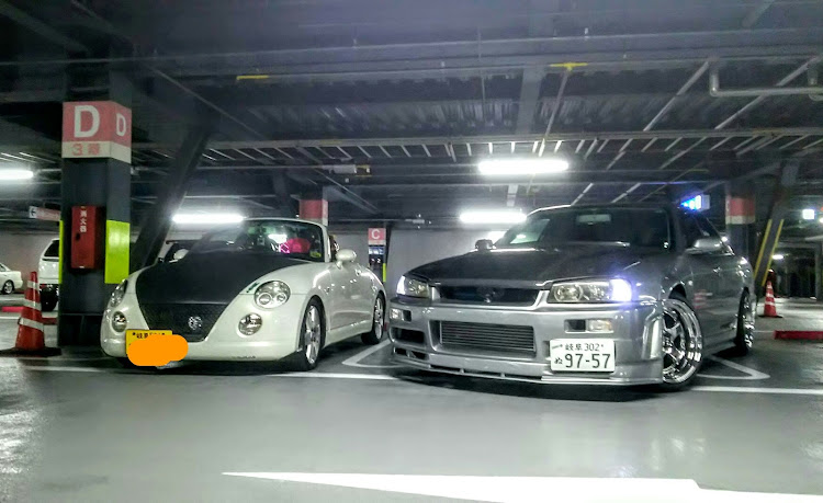 スカイラインの先週のジャム会‼・柳津カラフルタウン‼・先週のジャム会！ピックアップ写真！有り‼・ドリフト兄弟！岐阜‼・今週！金曜日もジャム会！に関するカスタム事例の投稿画像3枚目